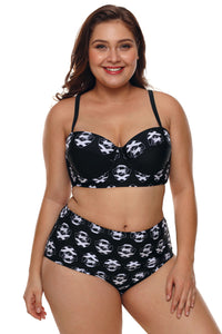 Catch Your Label Stylish Two-piece  Plus Size Bathing Suit - Aoka Styles Australia